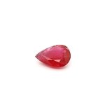 1.10 ct Pear Red Natural Ruby