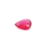 1.48 ct Pear Red Natural Ruby