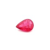 1.80 ct Pear Red Natural Ruby
