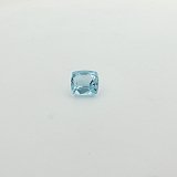 1.86 ct Cushion Blue Natural Aquamarine