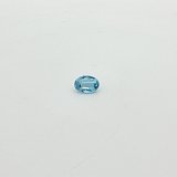 0.88 ct Oval Blue Natural Aquamarine