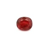 4.13 ct Cushion Red Natural Ruby