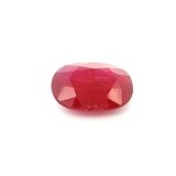 6.65 ct Cushion Red Natural Ruby