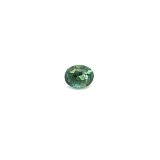 0.76 ct Oval Blue Natural Sapphire