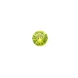 0.63 ct Round Green Natural Sapphire