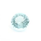 4.54 ct Round Blue Natural Aquamarine