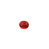 0.47 ct Oval Red Natural Ruby