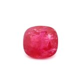 6.93 ct Cushion Red Natural Ruby