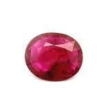 8.26 ct Oval Red Natural Ruby