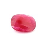 9.99 ct Cushion Red Natural Ruby