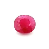 10.35 ct Oval Red Natural Ruby