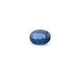 0.82 ct Oval Blue Natural Sapphire