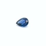 0.91 ct Pear Blue Natural Sapphire