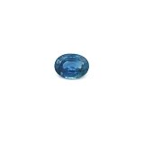 0.95 ct Oval Blue Natural Sapphire