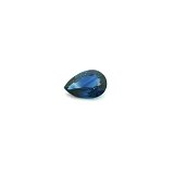0.74 ct Pear Blue Natural Sapphire