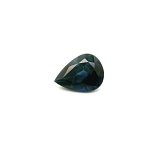 1.48 ct Pear Blue Natural Sapphire