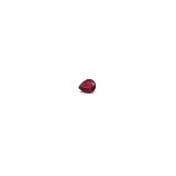 0.41 ct Pear Red Natural Ruby