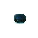 2.40 ct Oval Blue Natural Sapphire