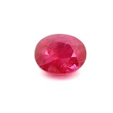 14.14 ct Oval Red Natural Ruby