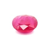22.51 ct Oval Red Natural Ruby