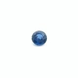 0.62 ct Round Blue Natural Sapphire