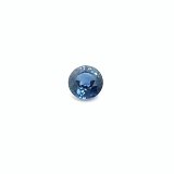 0.71 ct Round Blue Natural Sapphire