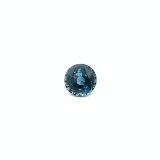 0.76 ct Round Blue Natural Sapphire