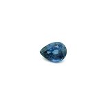 1.12 ct Pear Blue Natural Sapphire