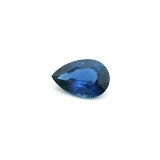 0.68 ct Pear Blue Natural Sapphire
