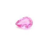 0.74 ct Pear Pink Natural Sapphire