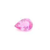 0.81 ct Pear Pink Natural Sapphire