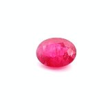 2.63 ct Oval Red Natural Ruby