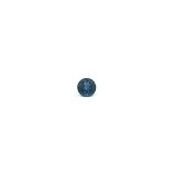 0.74 ct Round Blue Natural Sapphire