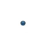 0.65 ct Round Blue Natural Sapphire