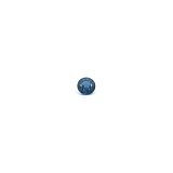 0.57 ct Round Blue Natural Sapphire