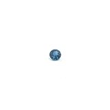 0.60 ct Round Blue Natural Sapphire