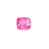 0.72 ct Cushion Pink Natural Sapphire