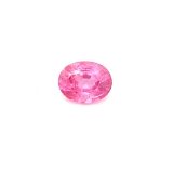 0.71 ct Oval Pink Natural Sapphire