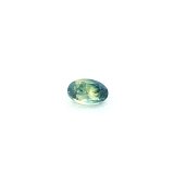0.45 ct Oval Green Natural Sapphire
