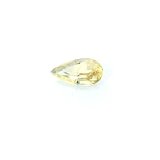 1.02 ct Pear Yellow Natural Sapphire