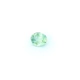 0.57 ct Oval Green Natural Sapphire