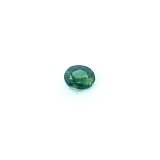 0.42 ct Oval Green Natural Sapphire