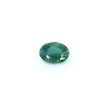 0.93 ct Oval Green Natural Sapphire