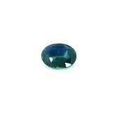 1.24 ct Oval Green Natural Sapphire