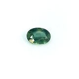 0.51 ct Oval Green Natural Sapphire
