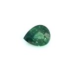 0.73 ct Pear Green Natural Sapphire