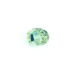 0.64 ct Oval Green Natural Sapphire