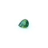 0.59 ct Pear Green Natural Sapphire