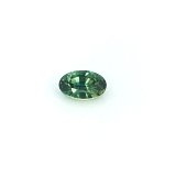 0.44 ct Oval Green Natural Sapphire