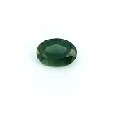 0.79 ct Oval Green Natural Sapphire